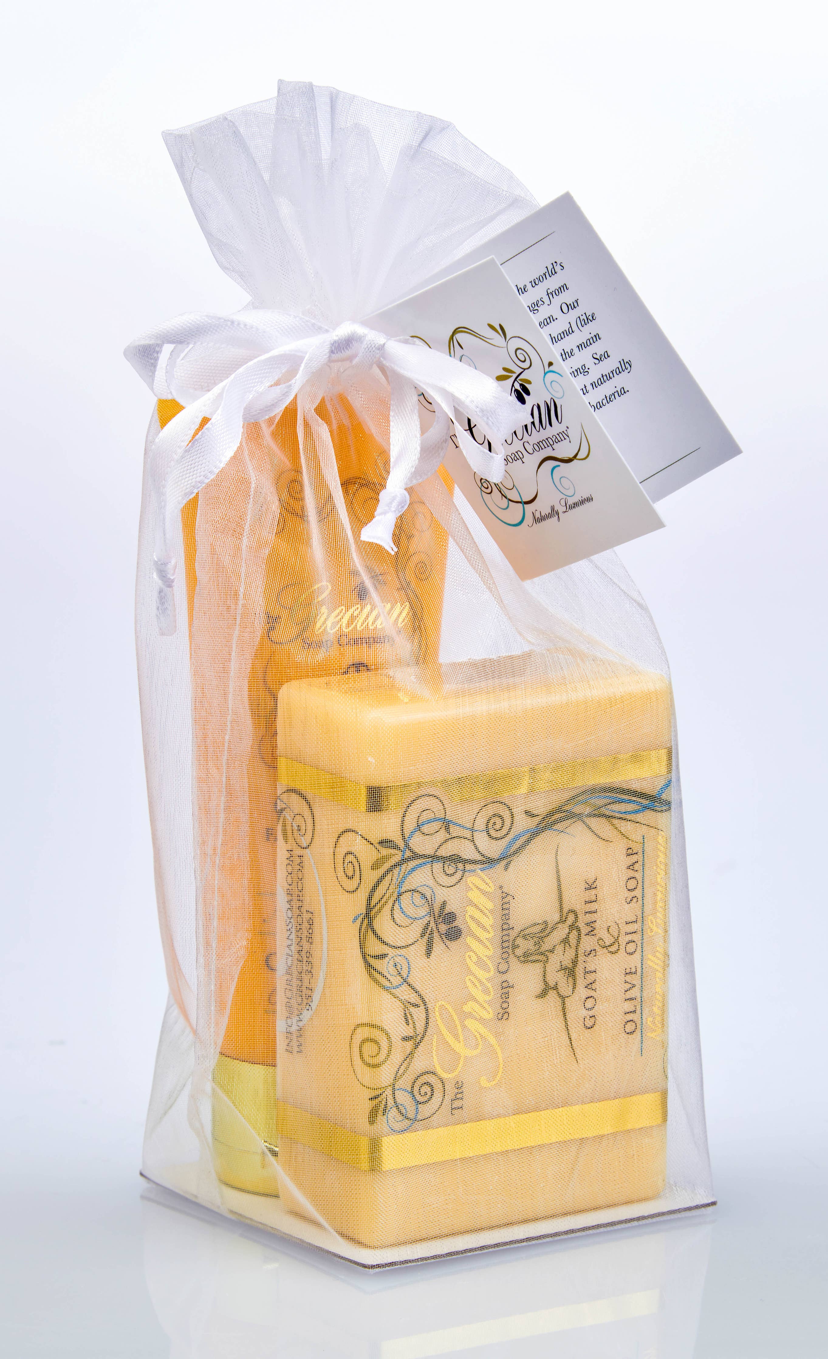 Goat Milk Lotion Gift Set | Organic Soap & Lotion: Milk & Honey