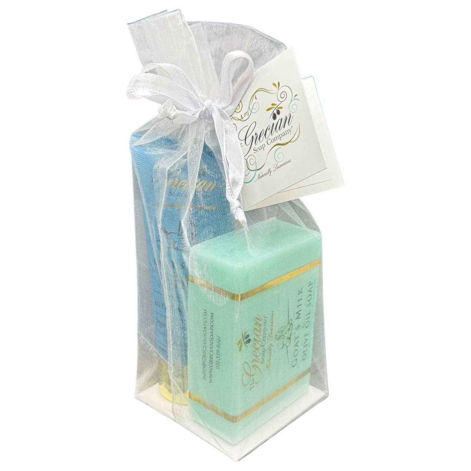 Goat Milk Lotion Gift Set | Organic Soap & Lotion: Milk & Honey