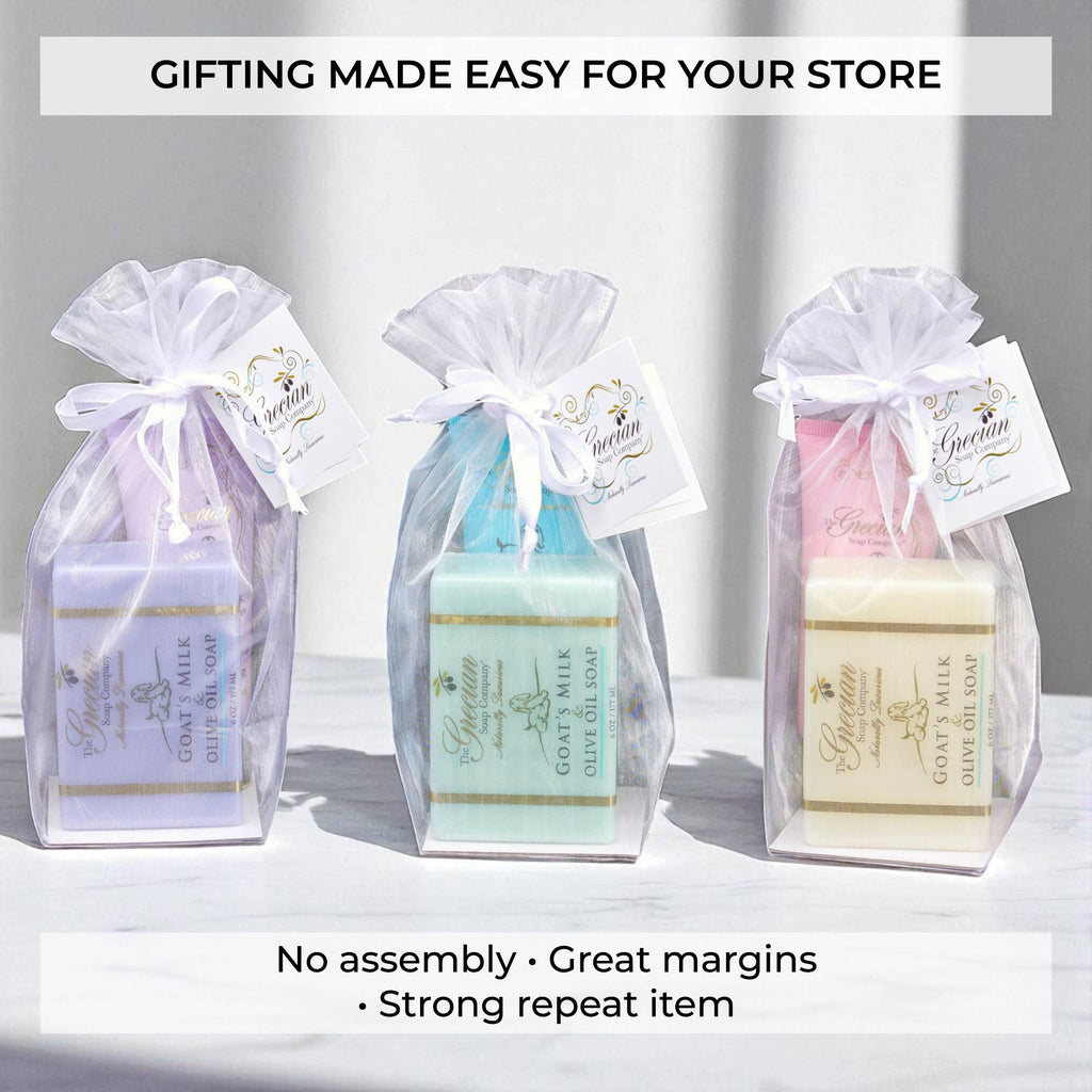 Goat Milk Lotion Gift Set | Organic Soap & Lotion: Coco Mango